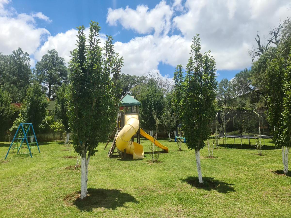 Finca Los Angeles Hospederia & Sociales Huasca de Ocampo Buitenkant foto