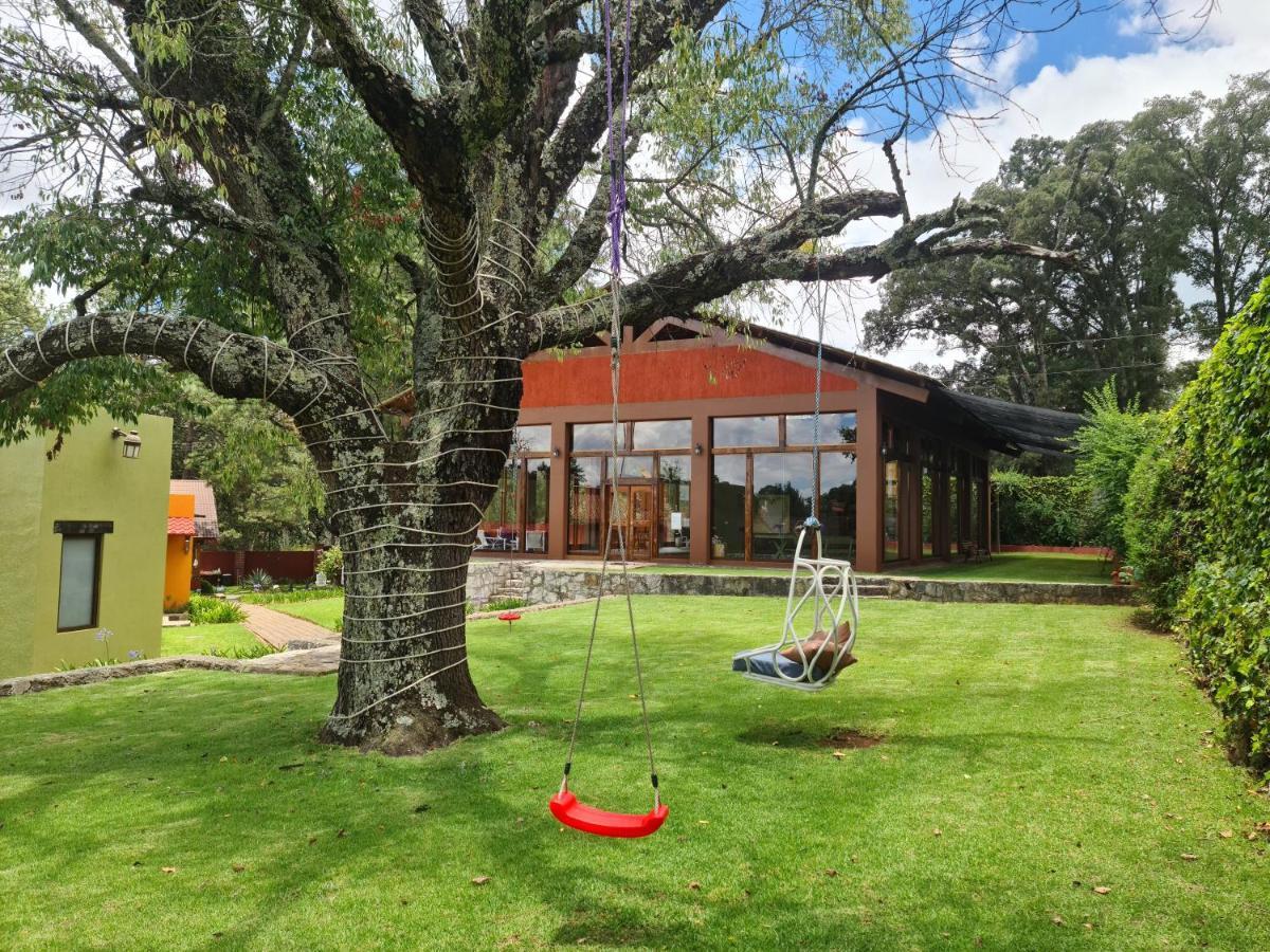 Finca Los Angeles Hospederia & Sociales Huasca de Ocampo Buitenkant foto