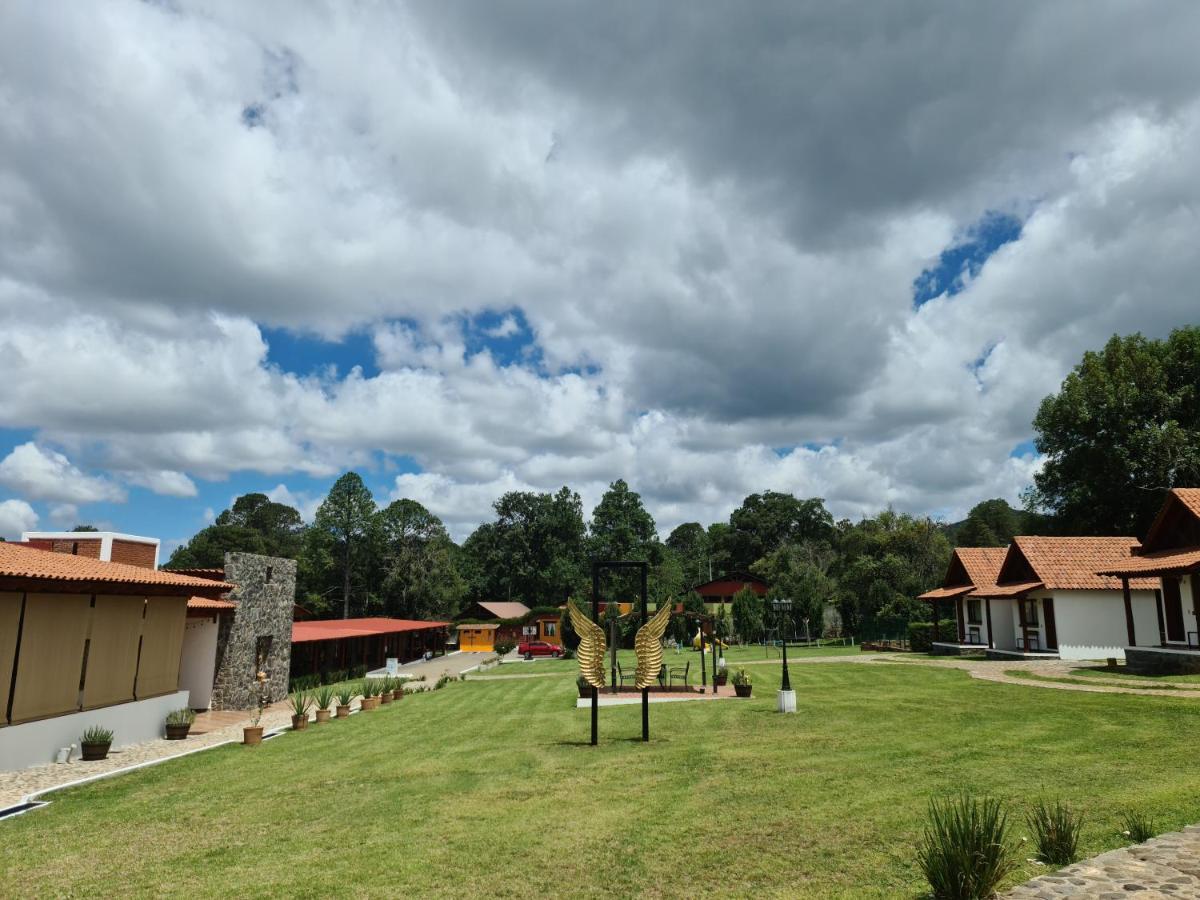 Finca Los Angeles Hospederia & Sociales Huasca de Ocampo Buitenkant foto