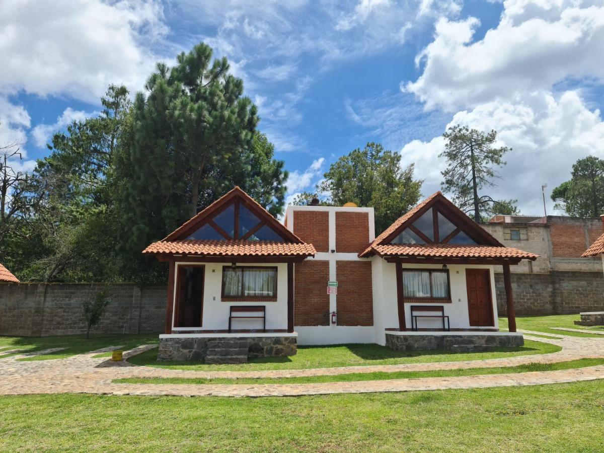 Finca Los Angeles Hospederia & Sociales Huasca de Ocampo Buitenkant foto
